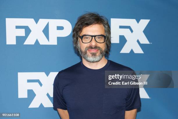 Jermaine Clement attends the 2018 Winter TCA Tour at The Langham Huntington, Pasadena on January 5, 2018 in Pasadena, California.