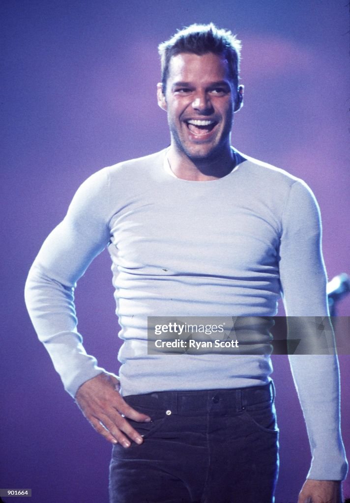Ricky Images Los Angeles, CA. Ricky Martin performs at the 42nd Annual Grammy ...