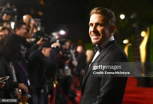 Hugh Sheridan attends the 7th AACTA International Awards at Avalon Hollywood in Los Angeles on January 5, 2018 in Hollywood, California.