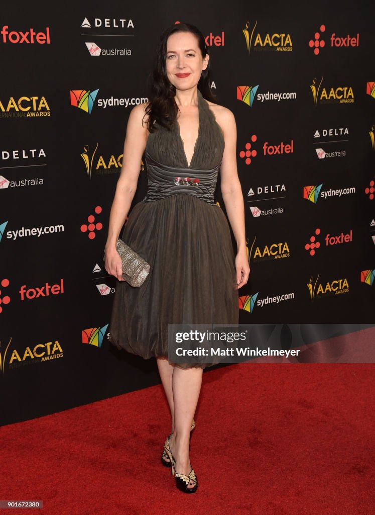 Bel Delia attends the 7th AACTA International Awards at Avalon... News