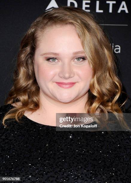 Danielle MacDonald attends the 7th AACTA International Awards at Avalon Hollywood in Los Angeles on January 5, 2018 in Hollywood, California.
