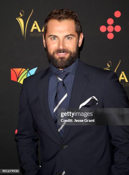 Daniel MacPherson attends the 7th AACTA International Awards at Avalon Hollywood in Los Angeles on January 5, 2018 in Hollywood, California.