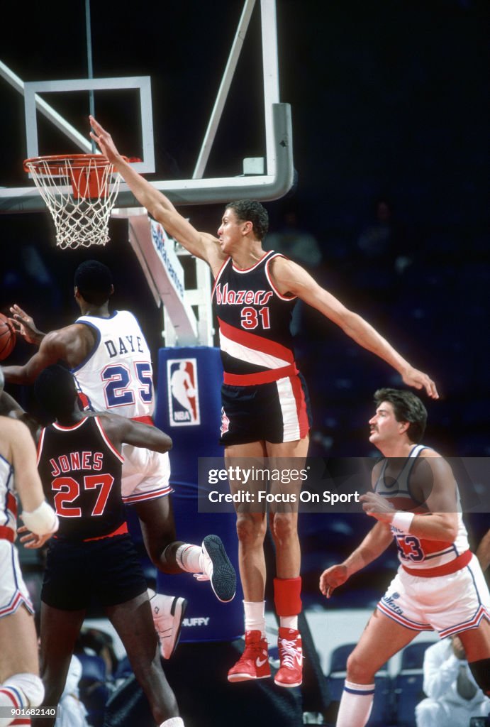 Portland Trail Blazers v Washington Bullets