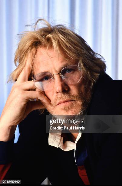 Nick Nolte photographed during a break during the filming of Farewell to The King August 1987 in Sarawak, Borneo, Malaysia.