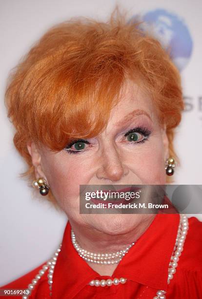 Actress Anne Robinson attends the premiere of "Mary Pickford, The Muse of Music" at the Academy of Motion Pictures Arts & Sciences on August 28, 2009...