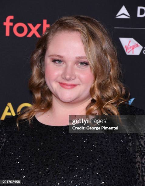 Danielle MacDonald attends the 7th AACTA International Awards at Avalon Hollywood in Los Angeles on January 5, 2018 in Hollywood, California.