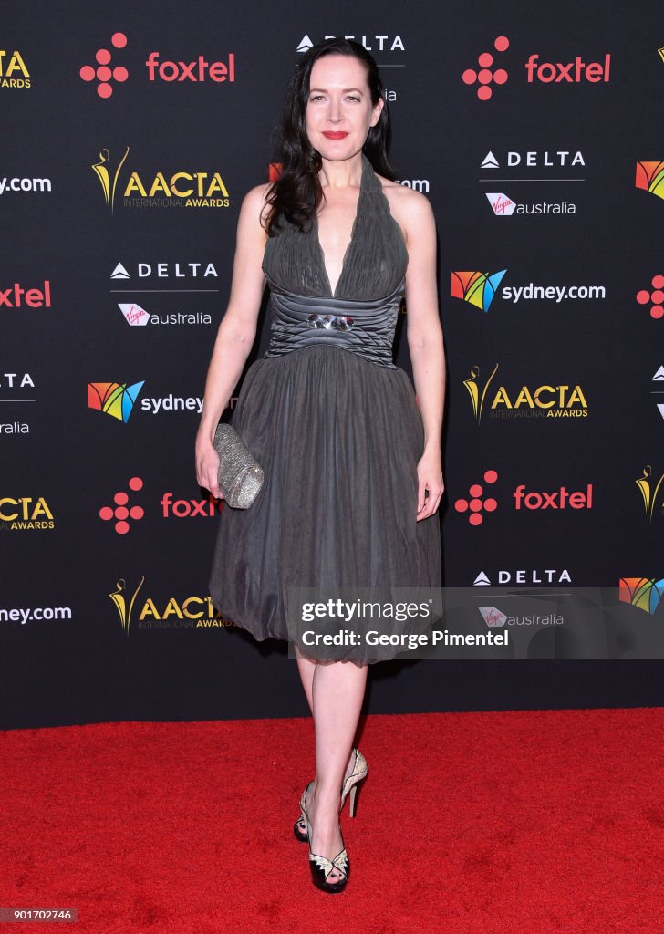 Bel Delia attends the 7th AACTA International Awards at Avalon... News