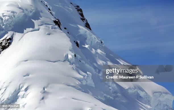 white landscapes - フォーレイカー山 ストックフォトと画像