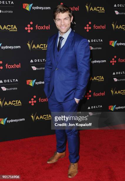 Actor Liam McIntyre attends the 7th AACTA International Awards at Avalon Hollywood on January 5, 2018 in Los Angeles, California.