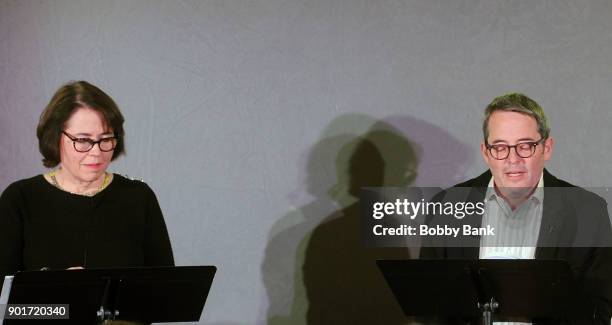 Actor Matthew Broderick and his sister Reverend Janet Broderick read "Truman Capote's A Christmas Memory" A Reading By Matthew Broderick at St...