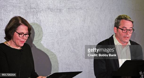 Actor Matthew Broderick and his sister Reverend Janet Broderick read "Truman Capote's A Christmas Memory" A Reading By Matthew Broderick at St...