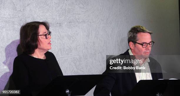 Actor Matthew Broderick and his sister Reverend Janet Broderick read "Truman Capote's A Christmas Memory" A Reading By Matthew Broderick at St...