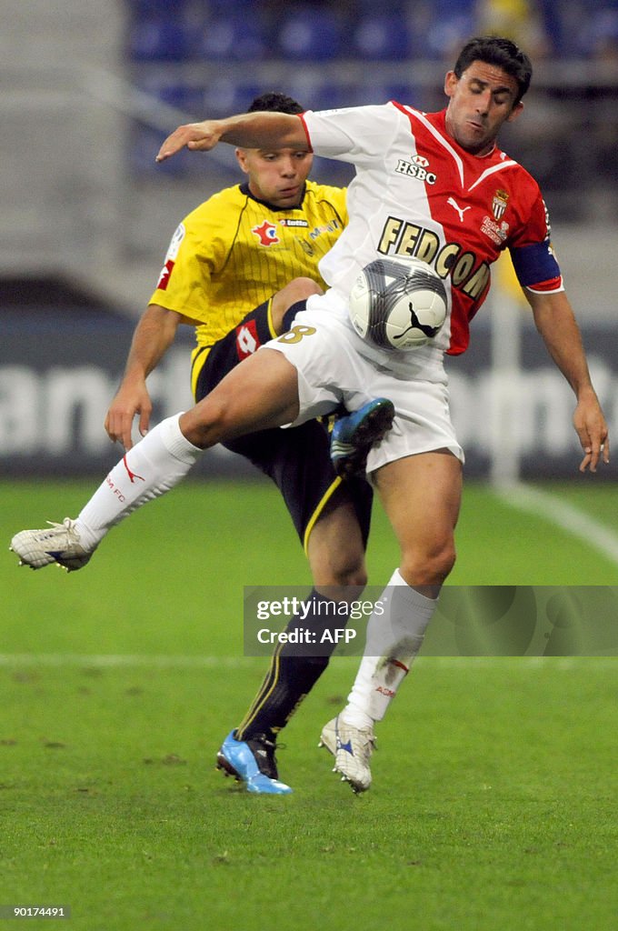 Monaco's Argentinian midfielder Alejandr