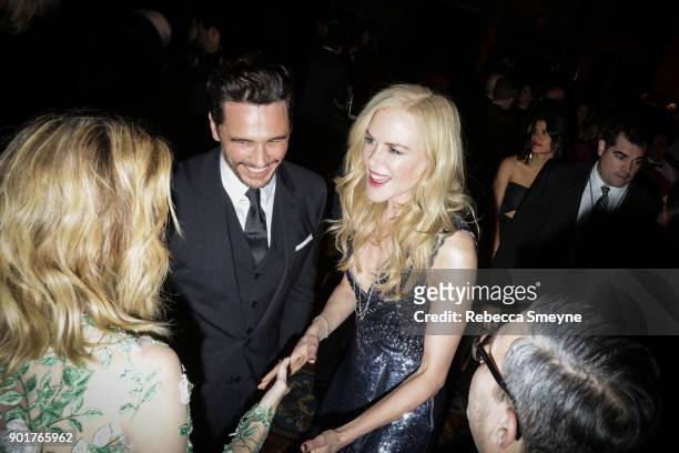 James Franco and Nicole Kidman attend the 2017 IFP Gotham Awards at Cipriani Wall Street on November 27, 2017 in New York, NY.