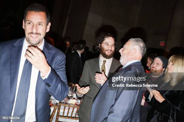 Adam Sandler and Josh Safdie attend the 2017 IFP Gotham Awards at Cipriani Wall Street on November 27, 2017 in New York, NY.