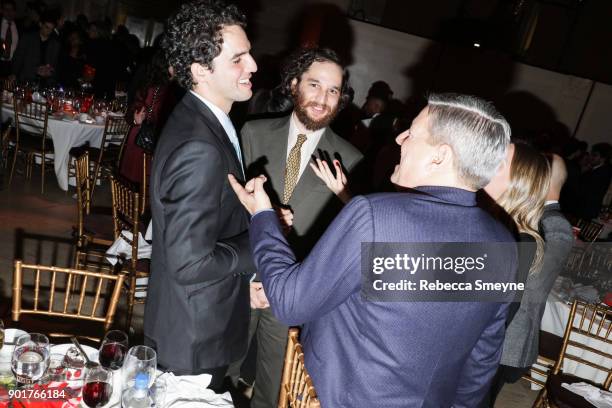 Benny and Josh Safdie attend the 2017 IFP Gotham Awards at Cipriani Wall Street on November 27, 2017 in New York, NY.