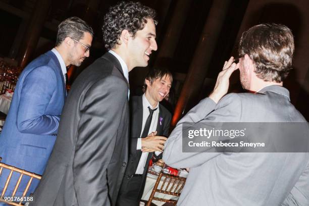 Benny Safdie and Sean Baker attend the 2017 IFP Gotham Awards at Cipriani Wall Street on November 27, 2017 in New York, NY.