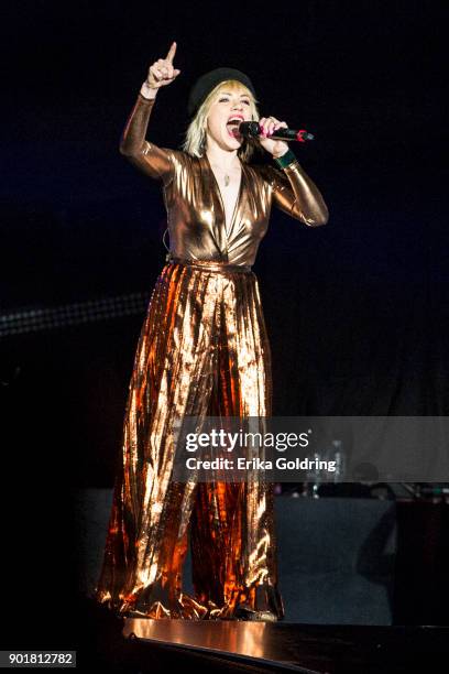 Carly Rae Jepsen performs at Smoothie King Center on January 5, 2018 in New Orleans, Louisiana.