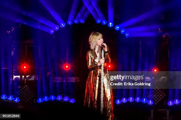 Carly Rae Jepsen performs at Smoothie King Center on January 5, 2018 in New Orleans, Louisiana.