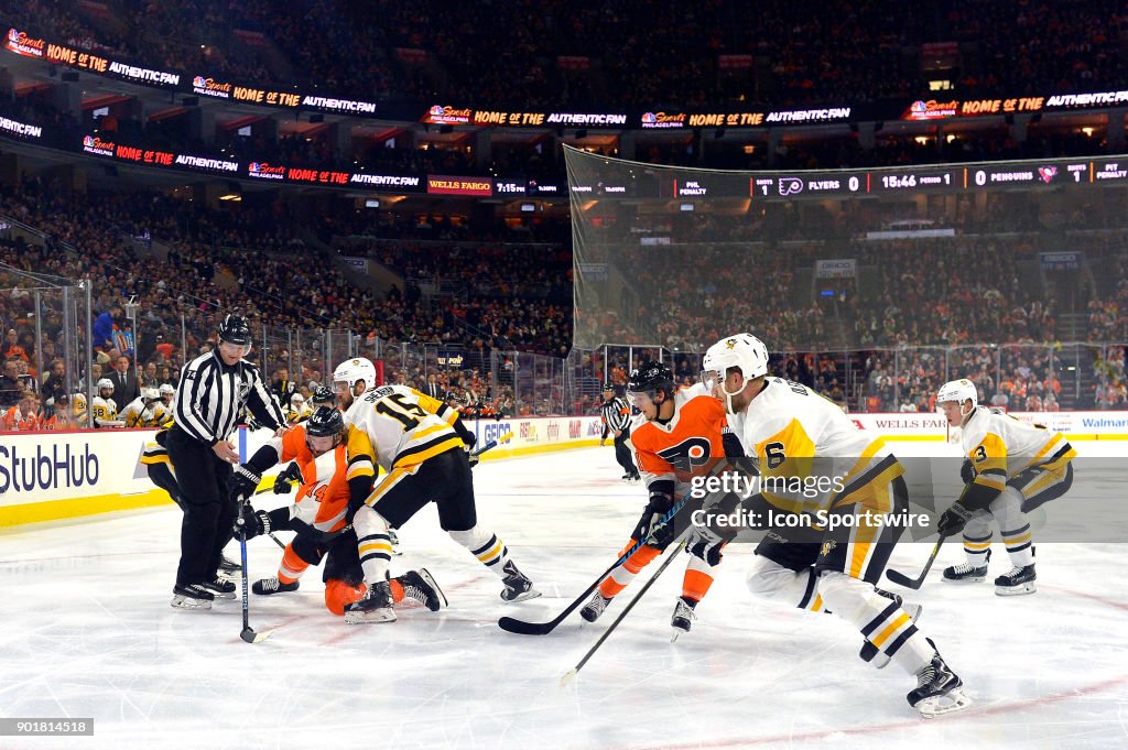 NHL: JAN 02 Penguins at Flyers
