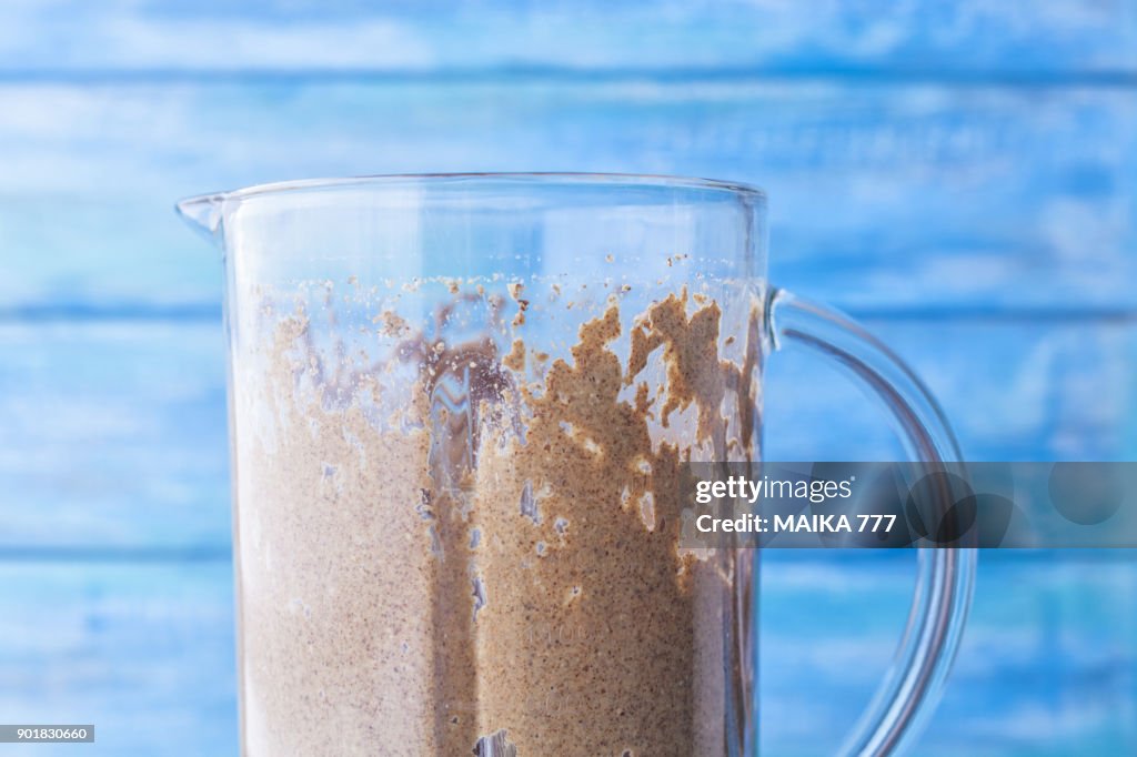 Homemade almond butter
