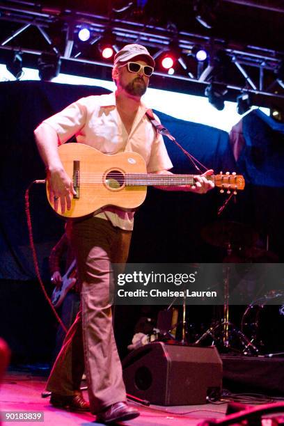 John McCrea of Cake performs on day 1 of the 2009 San Diego Street Scene Music Festival on August 28, 2009 in San Diego, California.