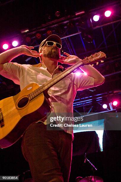 John McCrea of Cake performs on day 1 of the 2009 San Diego Street Scene Music Festival on August 28, 2009 in San Diego, California.