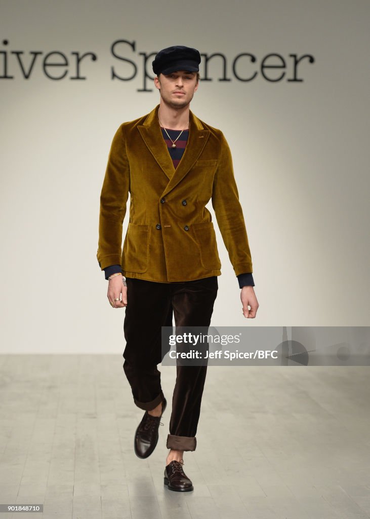 Oliver Spencer - Runway - LFWM January 2018