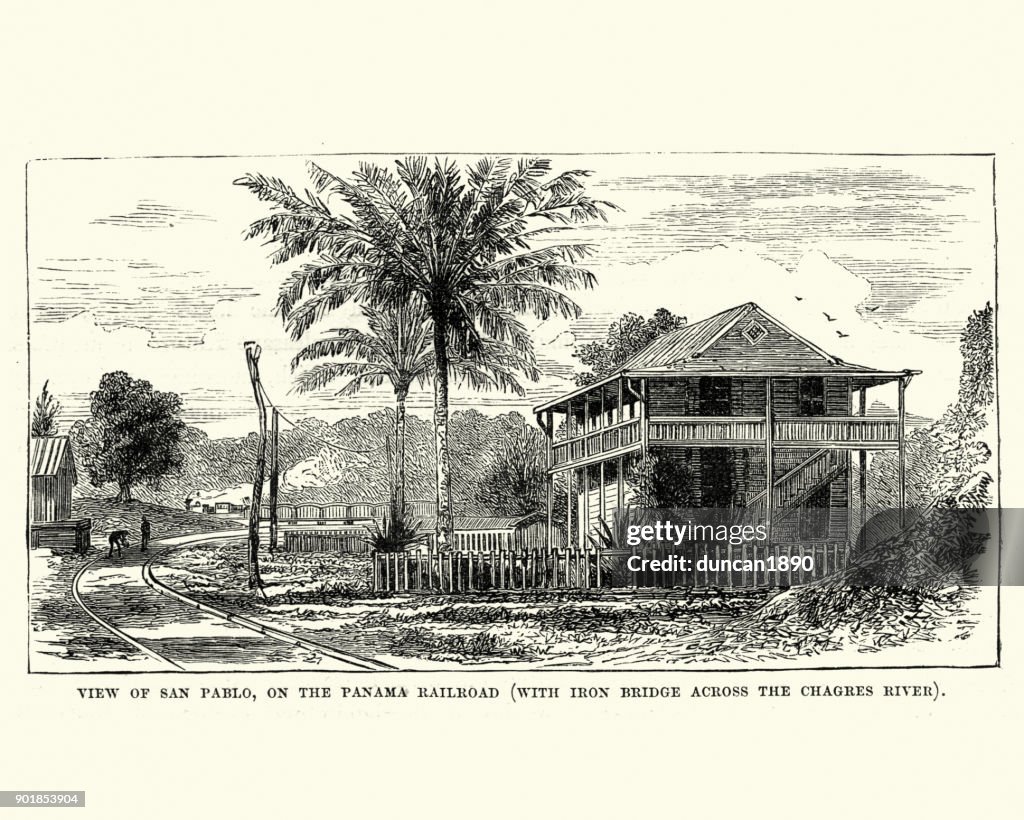 San Pablo on the Panama Railroad, 19th Century
