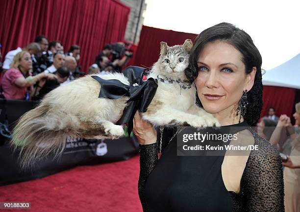 Actress Stacy Haiduk arrives at the 36th Annual Daytime Emmy Awards at The Orpheum Theatre on August 30, 2009 in Los Angeles, California.