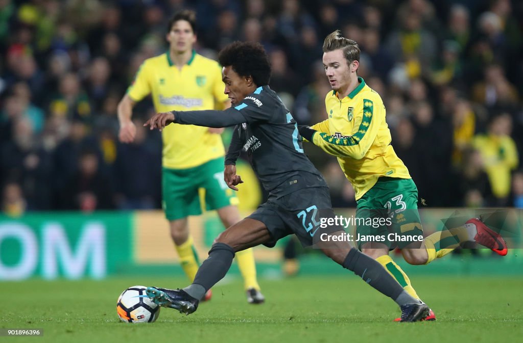 Norwich City v Chelsea - The Emirates FA Cup Third Round