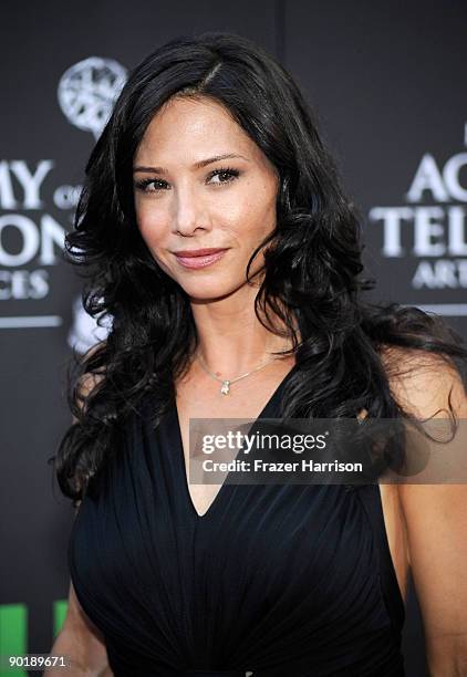 Actress Sarah Brown attends the 36th Annual Daytime Emmy Awards at The Orpheum Theatre on August 30, 2009 in Los Angeles, California. (Photo by...