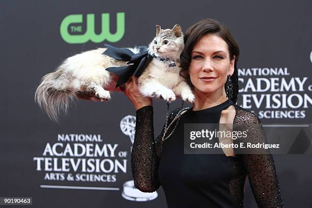 Actress Stacy Haiduk arrives at the 36th Annual Daytime Emmy Awards at The Orpheum Theatre on August 30, 2009 in Los Angeles, California.