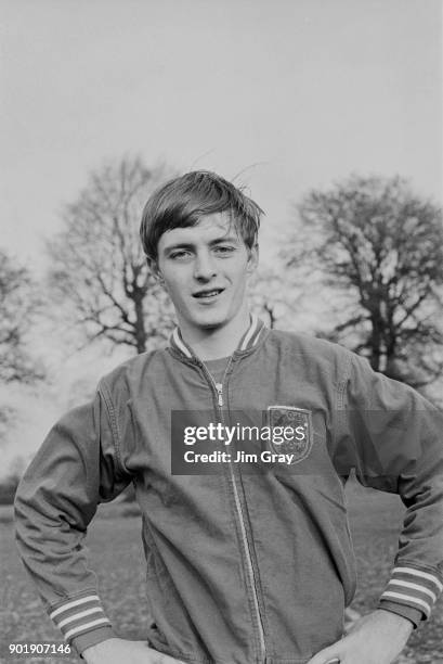 English footballer Allan Clarke, formerly of Fulham F.C., joins Leicester City for a British record transfer fee of over £150 11th June 1968.