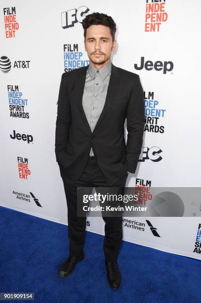 James Franco attends the Film Independent Spirit Awards Nominee Brunch at BOA Steakhouse on January 6, 2018 in West Hollywood, California.