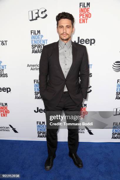 James Franco attends the Film Independent Spirit Awards Nominee Brunch at BOA Steakhouse on January 6, 2018 in West Hollywood, California.