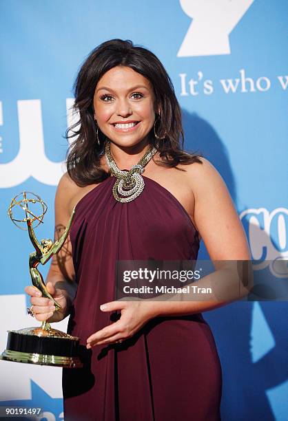 Rachael Ray, winner of the Emmy for Outstanding Talk Show/Entertainment, poses in the press room at the 36th Annual Daytime Emmy Awards at The...