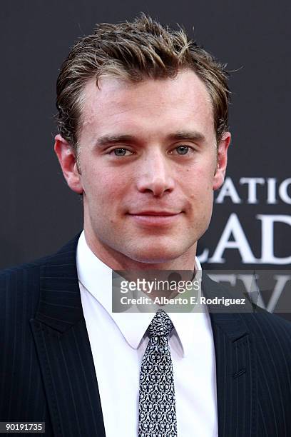 Actor Billy Miller arrives at the 36th Annual Daytime Emmy Awards at The Orpheum Theatre on August 30, 2009 in Los Angeles, California.