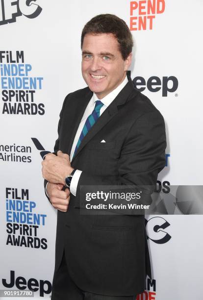 President of Film Independent, Josh Welsh attends the Film Independent Spirit Awards Nominee Brunch at BOA Steakhouse on January 6, 2018 in West...