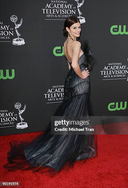 Rachel Melvin arrives to the 36th Annual Daytime Emmy Awards held at The Orpheum Theatre on August 30, 2009 in Los Angeles, California.