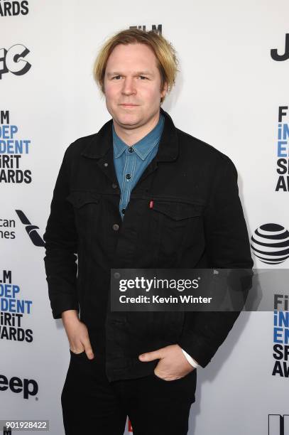 Geremy Jasper attends the Film Independent Spirit Awards Nominee Brunch at BOA Steakhouse on January 6, 2018 in West Hollywood, California.