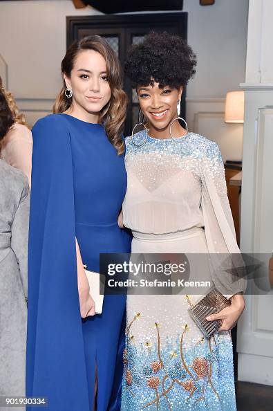 Chloe Bennet and Sonequa Martin-Green attend Lynn Hirschberg... News