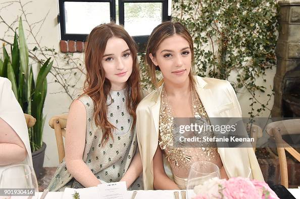 Kaitlyn Dever and Sistine Stallone attend Lynn Hirschberg Celebrates
