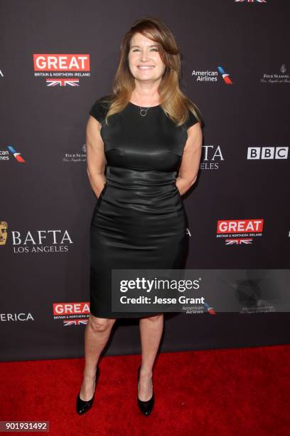 Alexa Jago attends The BAFTA Los Angeles Tea Party at Four Seasons Hotel Los Angeles at Beverly Hills on January 6, 2018 in Los Angeles, California.