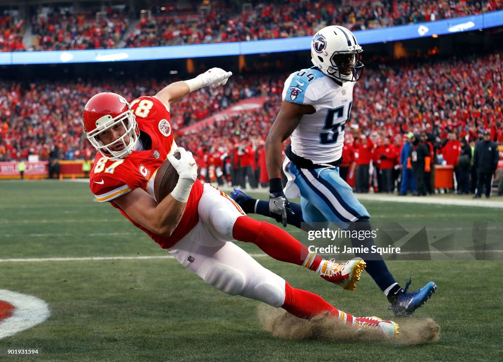 Wild Card Round - Tennessee Titans v Kansas City Chiefs