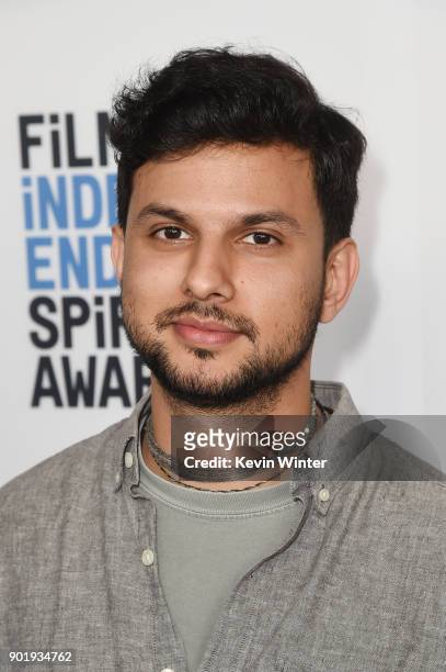 Amman Abbasi attends the Film Independent Spirit Awards Nominee Brunch at BOA Steakhouse on January 6, 2018 in West Hollywood, California.