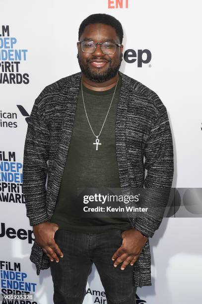 Milton Lil Rel Howery attends the Film Independent Spirit Awards Nominee Brunch at BOA Steakhouse on January 6, 2018 in West Hollywood, California.