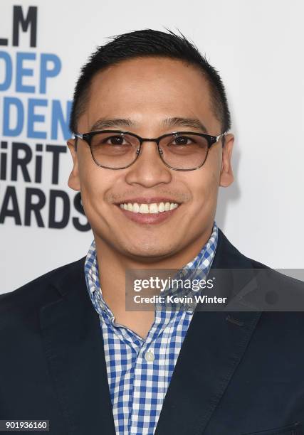 Jeff Unay attends the Film Independent Spirit Awards Nominee Brunch at BOA Steakhouse on January 6, 2018 in West Hollywood, California.