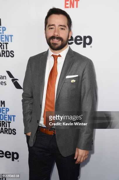 Matty Brown attends the Film Independent Spirit Awards Nominee Brunch at BOA Steakhouse on January 6, 2018 in West Hollywood, California.