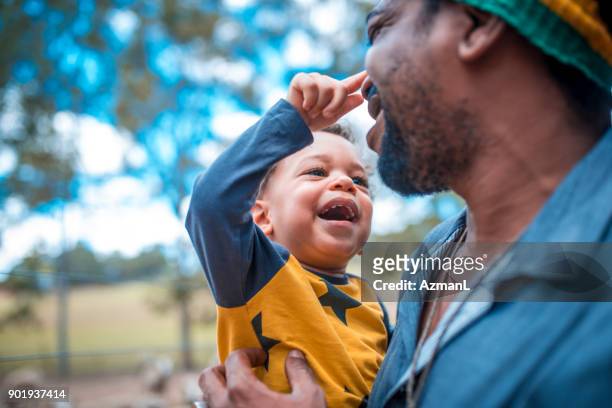 father and son - rural australia stock pictures, royalty-free photos & images
